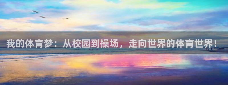 MK体育官网下载招商电话地址查询：我的体育梦：从校园